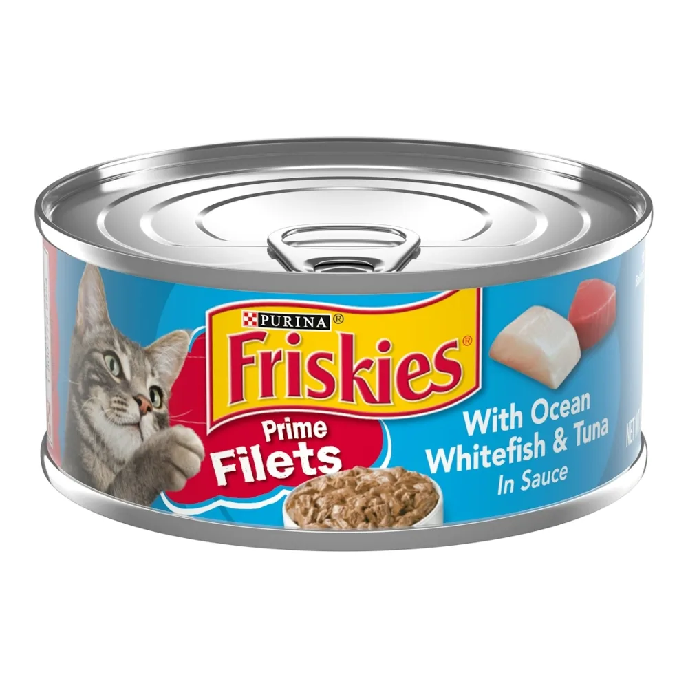 050000170166 FRISKIES FILETS WITH OCEAN & TUNA 5Z - Image 1