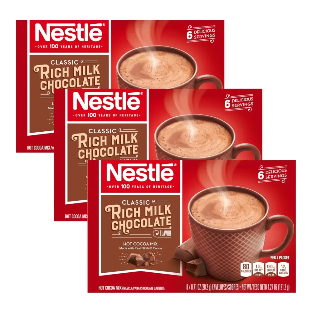 050000495900 NESTLE MILK CHOC HOT COCOA MIX 8CT - Image 1