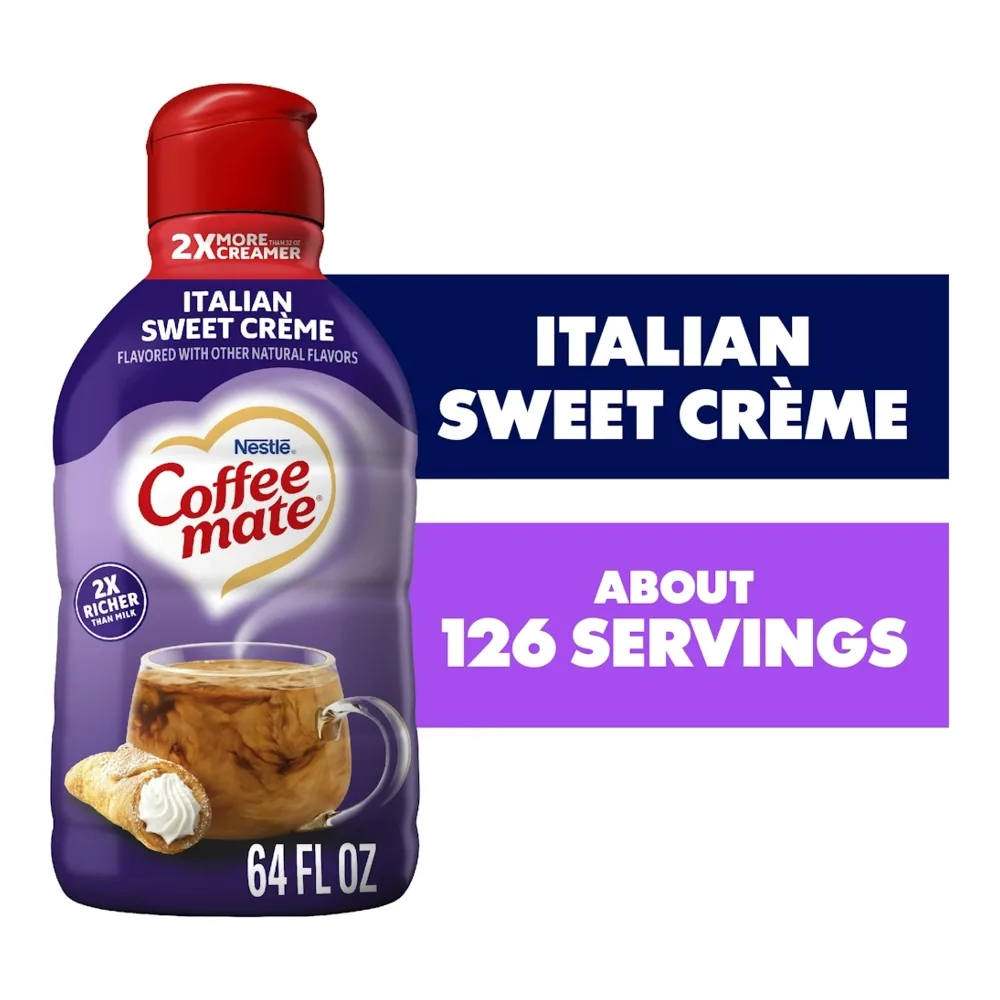 050000605354 COFFEE-MATE ITAL CREAM CREAMER 64Z - Image 1