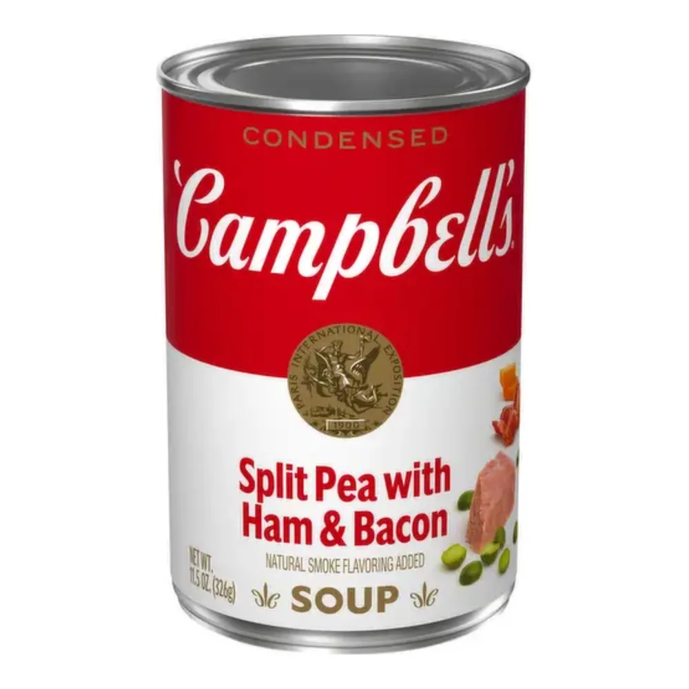 051000014672 CAMPBELLS SPLIT PEA W/HAM SOUP 11Z - Image 1