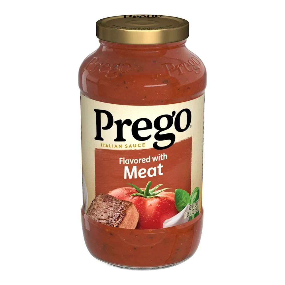 051000027948 PREGO MEAT SPAGHETTI SAUCE 24Z - Image 1