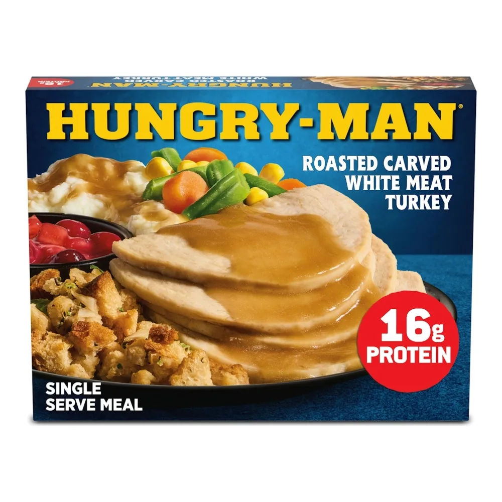 051000062611 HUNGRY-MAN ROASTED TURKEY 16Z - Image 1