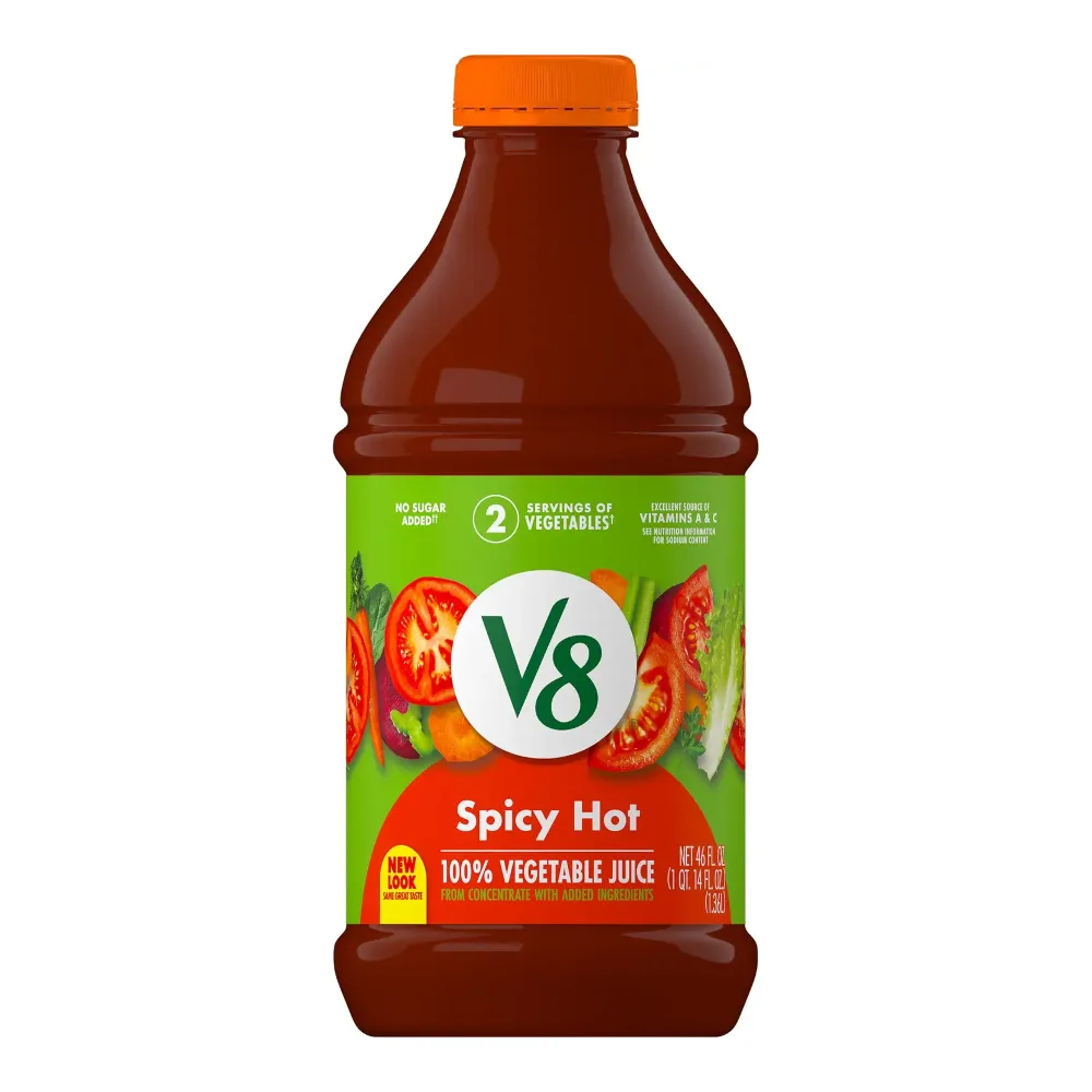051000121561 V8 SICY HOT VEG JUICE 46Z - Image 1