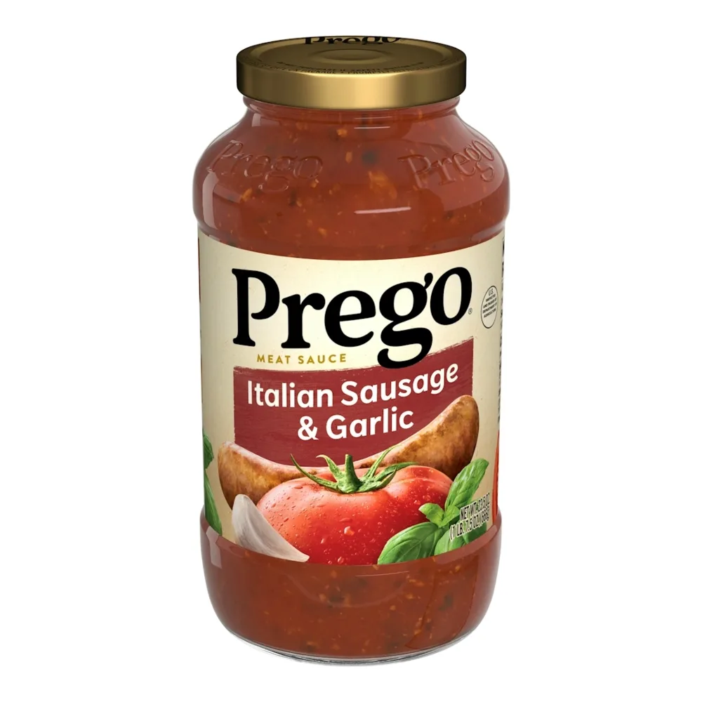 051000129116 PREGO ITAL SAUSAGE & GARLIC 24Z - Image 1