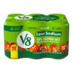 V8 VEGETABLE JCE LOW SODIUM 6PK