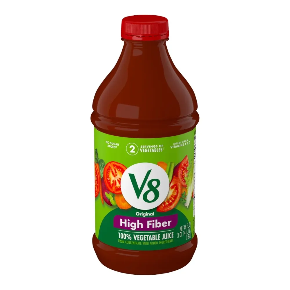 051000178619 V8 VEGETABLE HIGH FIBER 46Z - Image 1