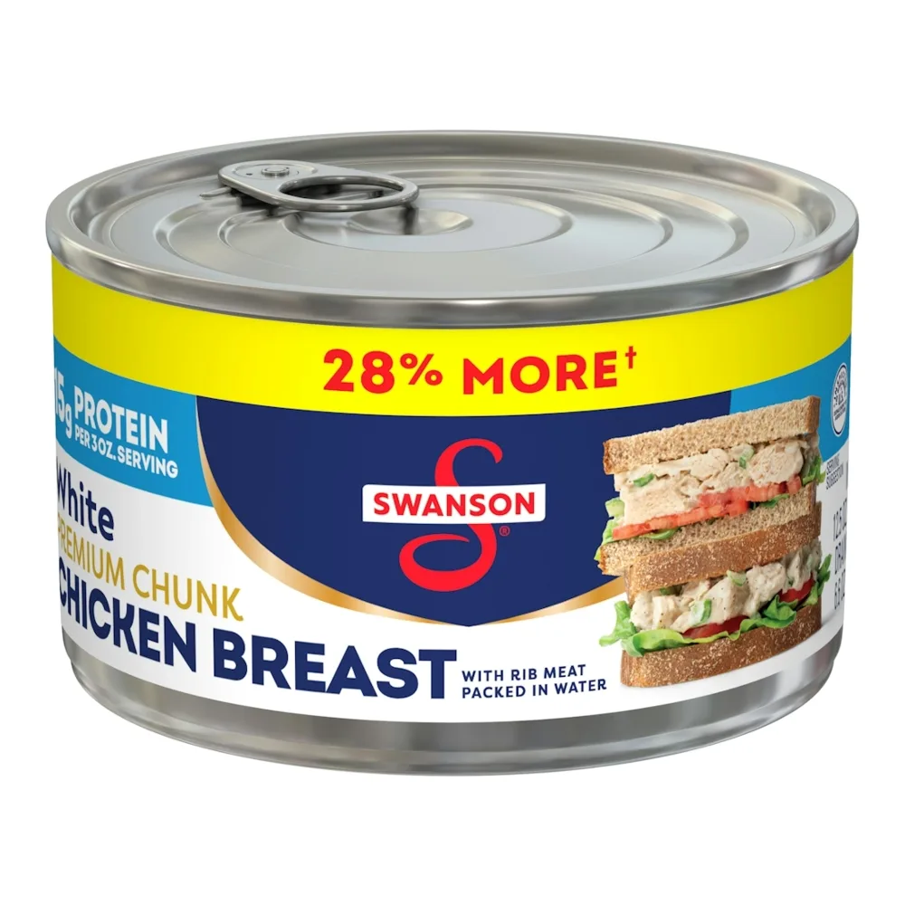 051000188069 SWANSON CHUNK CHICKEN BREAST 12Z - Image 1