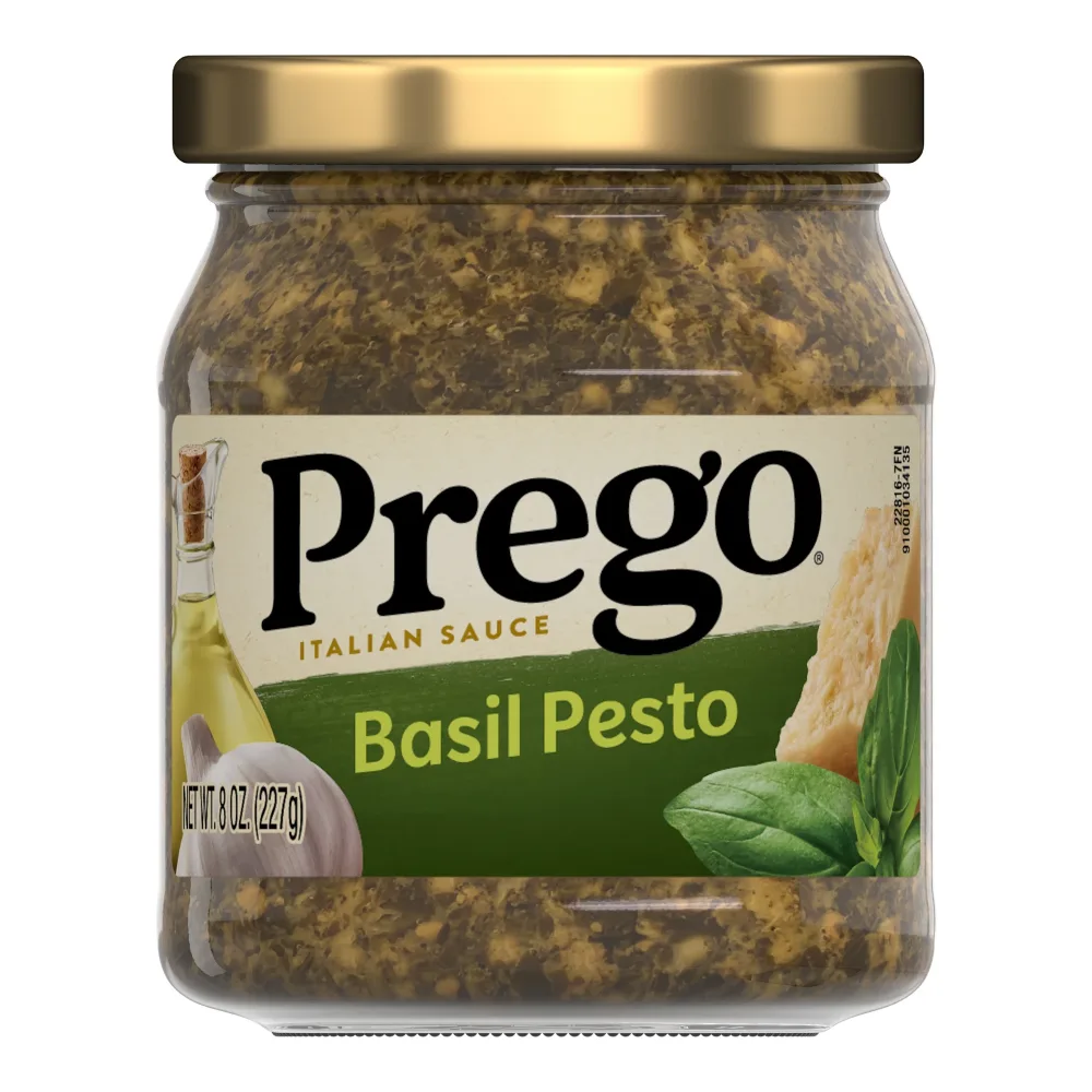 051000228161 PREGO BASIL PESTO SAUCE 8Z - Image 1