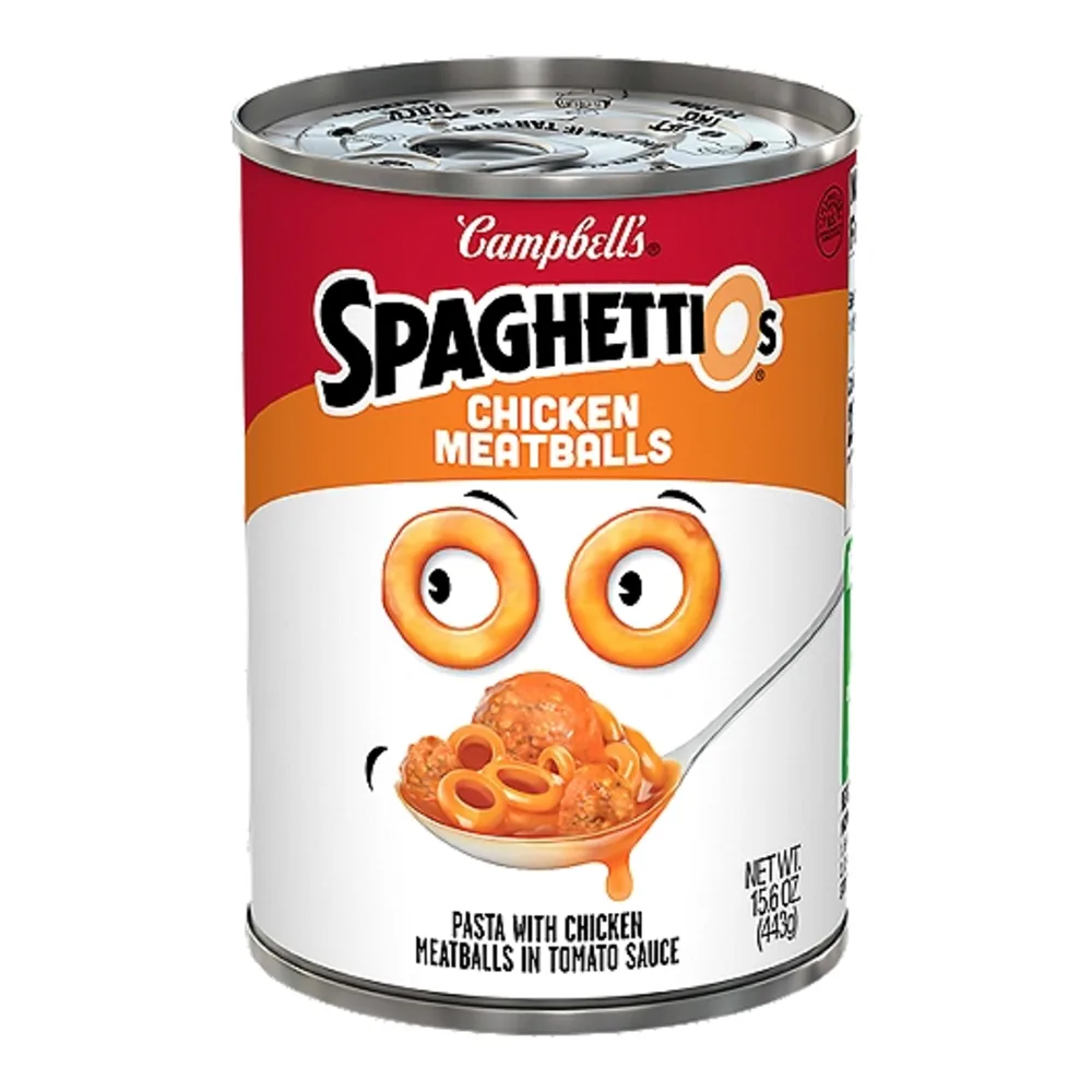051000277466 SPAGHETTIOS CHICKN MEATBALLS 15Z - Image 1