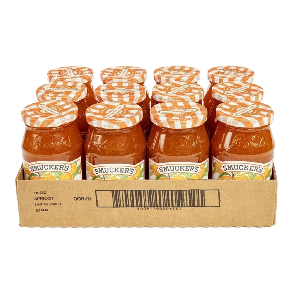 051500006757 SMUCKERS APRICOT PRESERVE 18Z - Image 1
