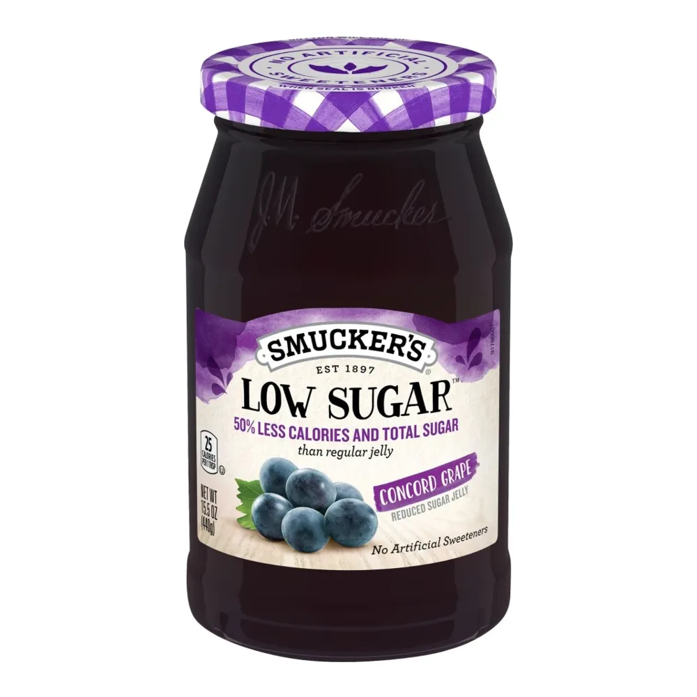 051500016671 SMUCKERS LOW SUG GRAPE JELLY 15Z - Image 1