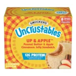 UNCRUST PB APPL CIN PROTEIN 8CT