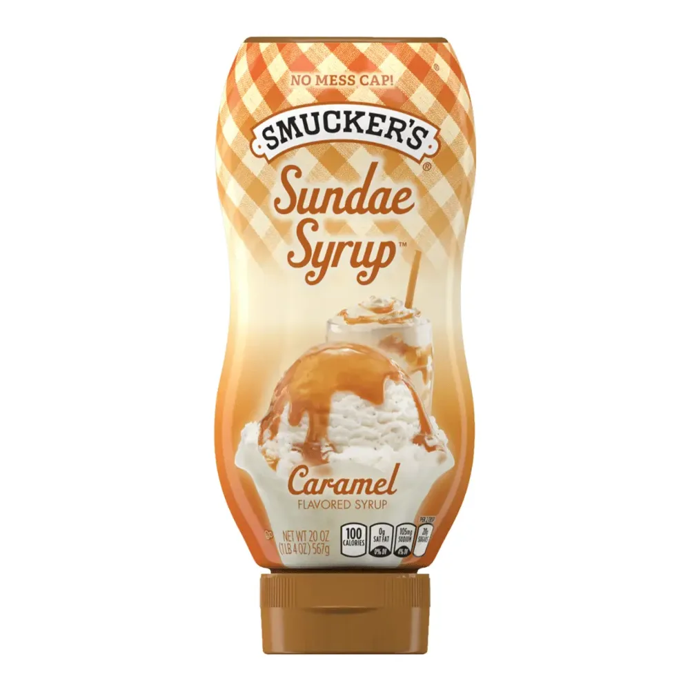 051500025123 SMUCKERS CARAMEL SYRUP 20Z - Image 1