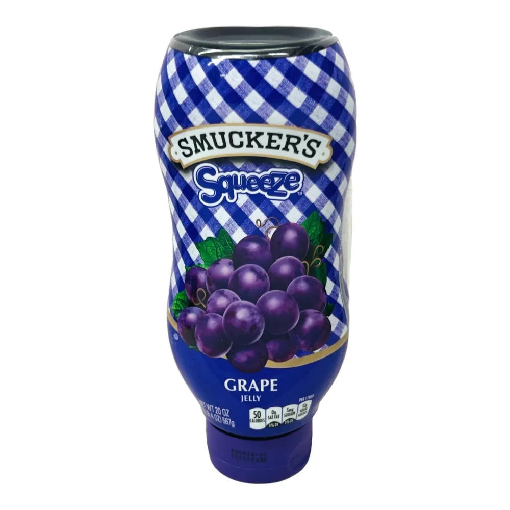 051500057117 SMUCKERS GRAPE JELLY SQZ 20Z - Image 1