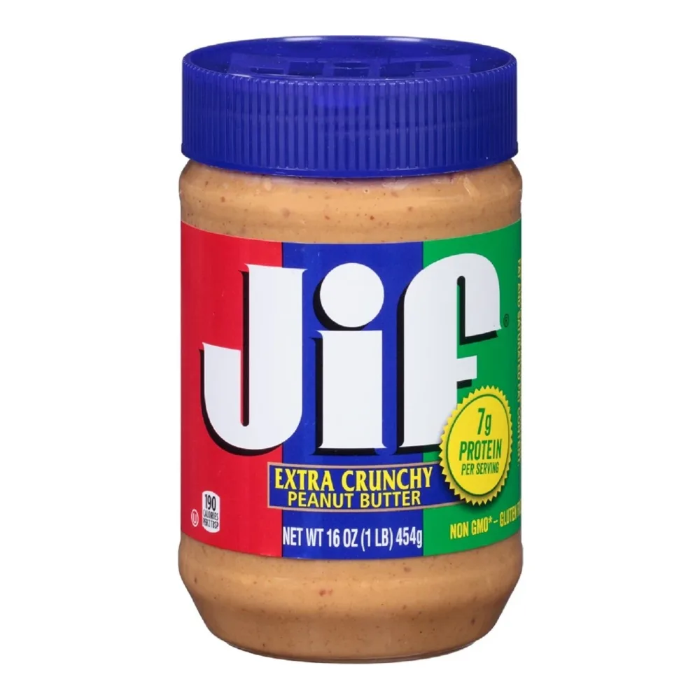 051500255377 JIF CRUNCHY PEANUT BUTTER 16Z - Image 1