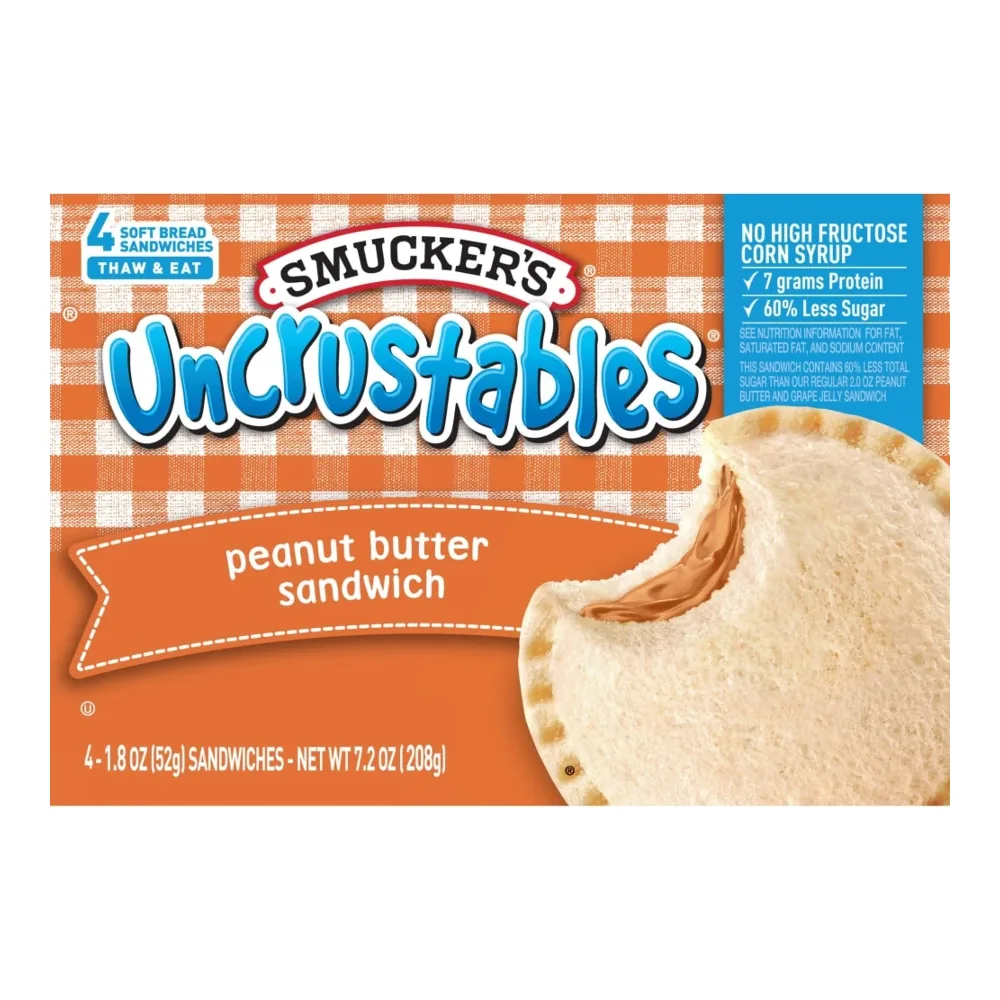 051500829905 SMKR UNCRUST PB SANDWICH 4CT - Image 1
