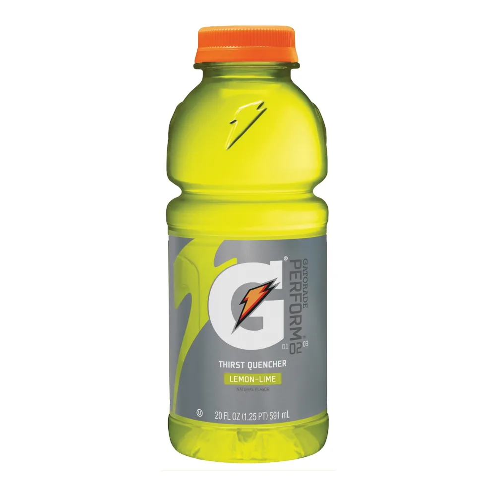 052000328684 GATORADE LEMON-LIME 20Z - Image 1