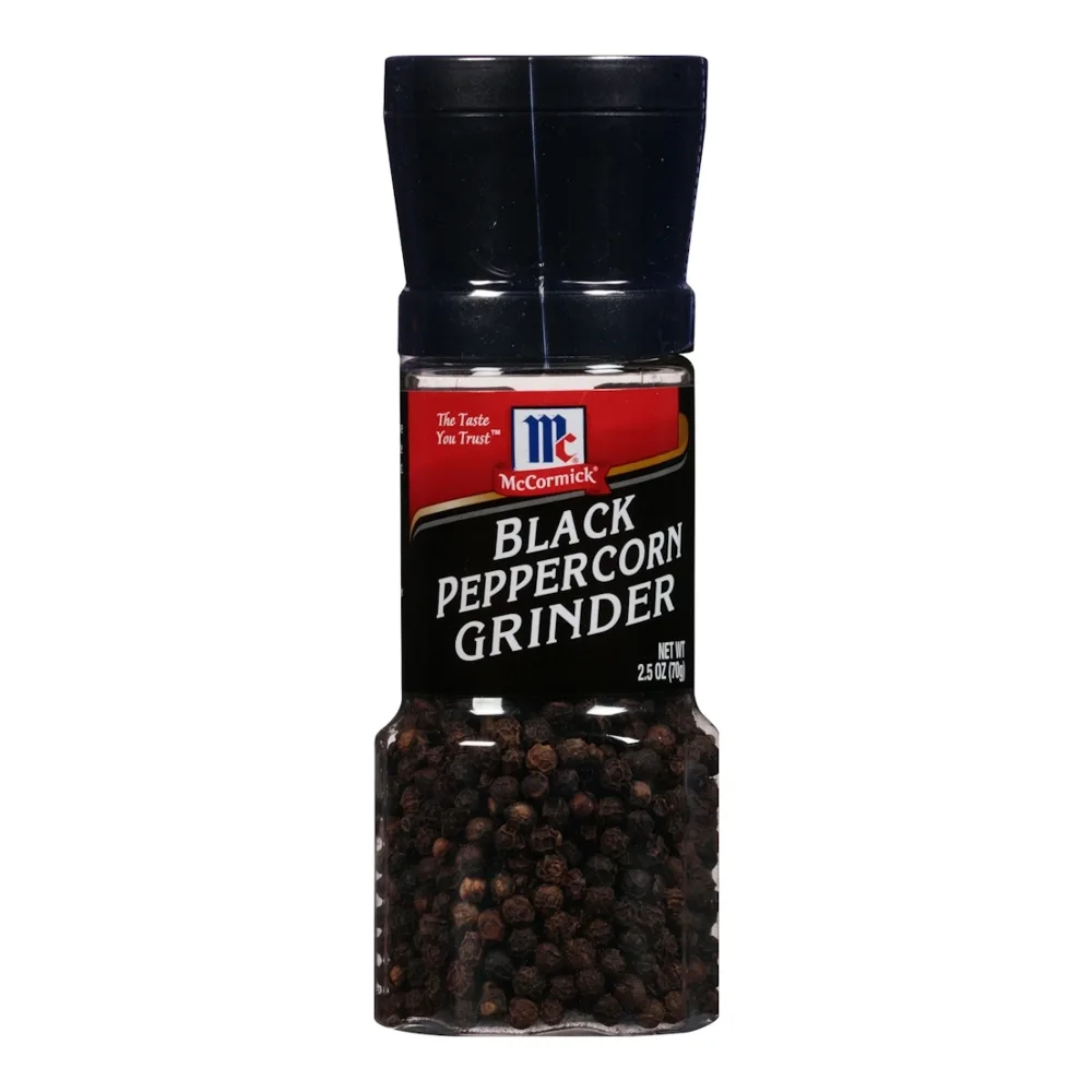 052100030654 MC BLK PEPPERCORN GRINDER 2.5Z - Image 1