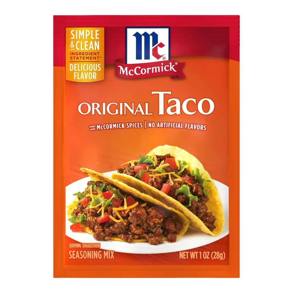 052100034911 MC CORMICK TACO SEASONING 1Z - Image 1