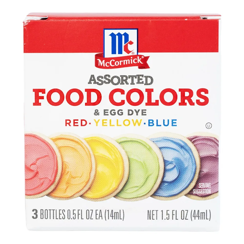 052100053080 MCCORMICK FOOD COLOR AST 1.5Z - Image 1