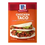 MCCORMICK CHCKEN TACO MIX 1Z