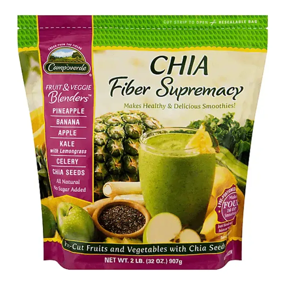 052525404290 CAMPOVERDE CHIA FIBER SUPREMACY 2LB - Image 1