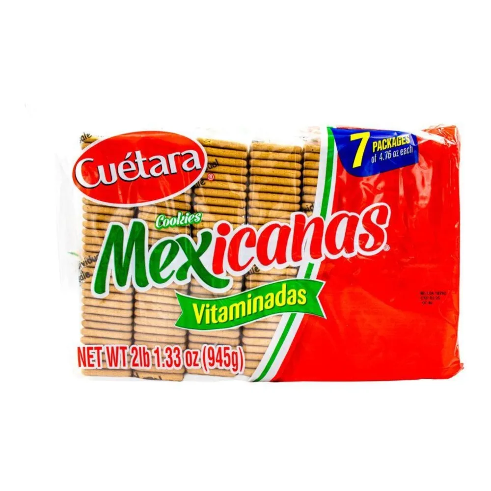 052738001583 CUETARA MEXICANAS COOKIES 33Z - Image 1