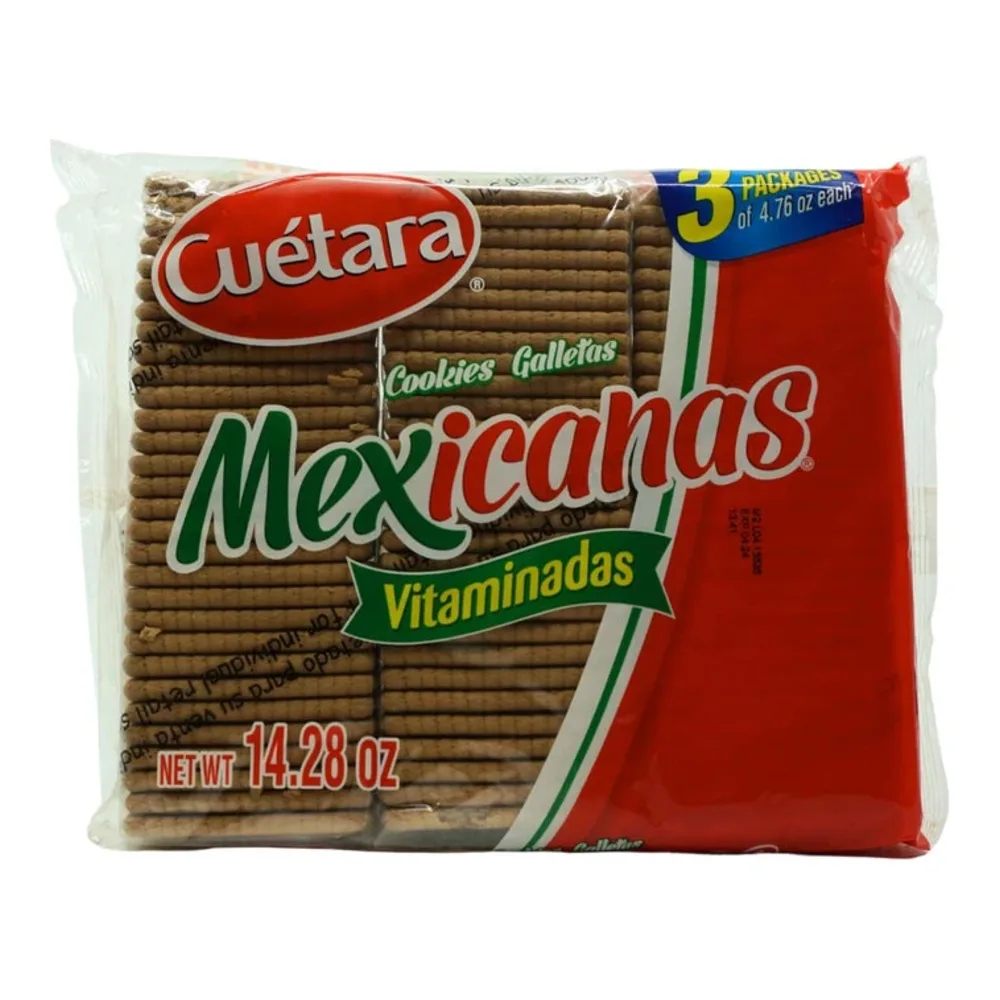 052738003488 CUETARA MEXICANAS COOKIES 14Z - Image 1
