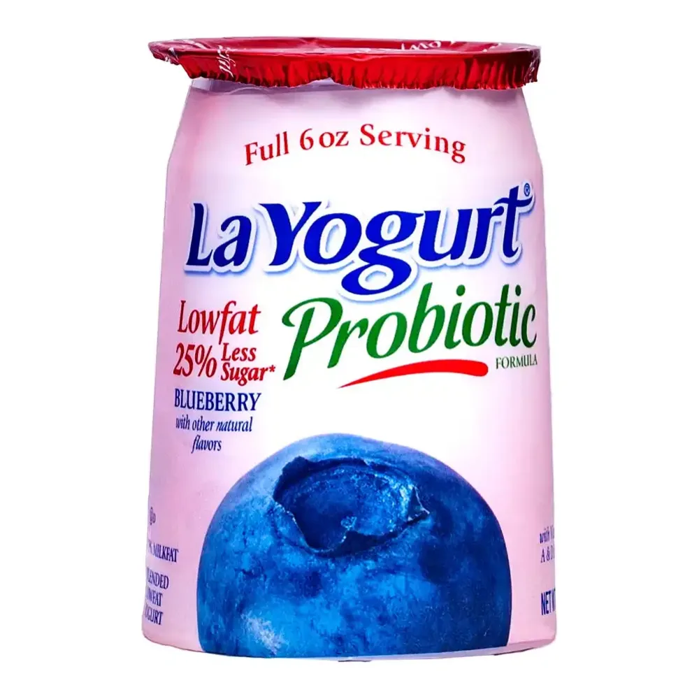 053600000017 LA YOGURT BLUEBERRY 6Z - Image 1