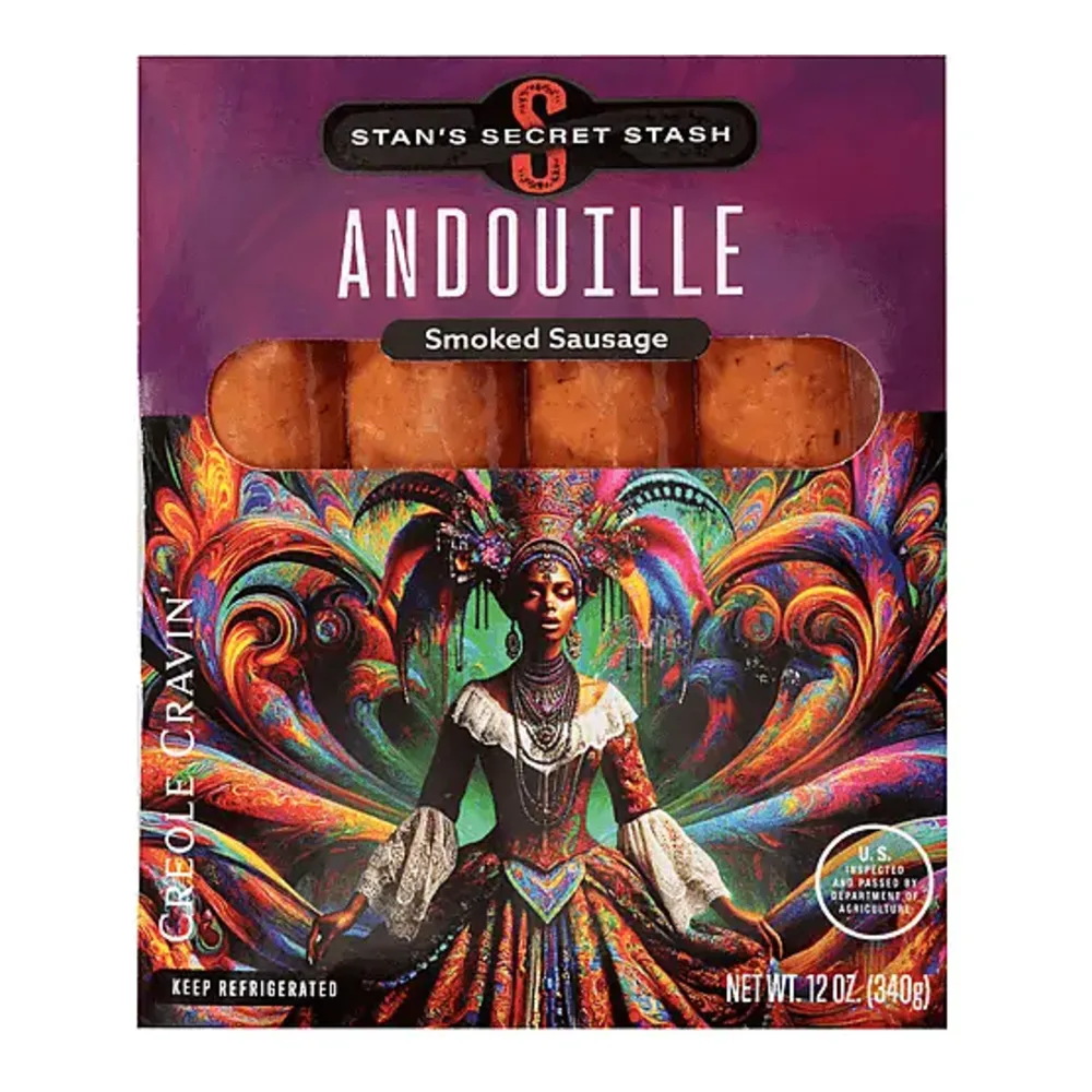 053728246045 STAN`S SECRET STASH ANDOUILLE 12Z - Image 1
