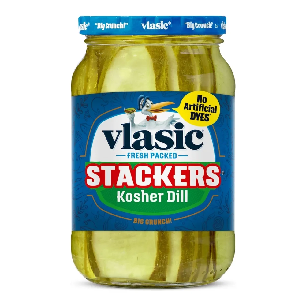 054100005601 VLASIC KOSHER DILL STACKER 16Z - Image 1