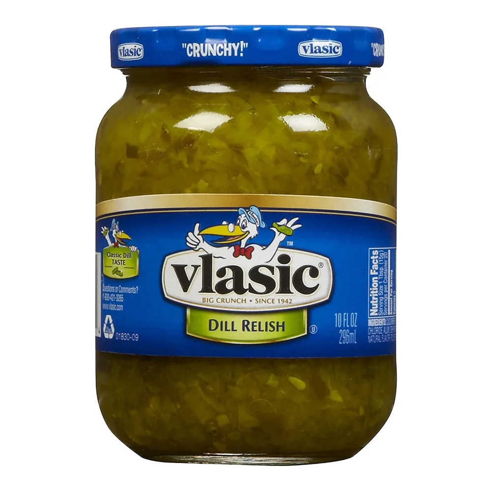 054100018304 VLASIC DILL RELISH 10Z - Image 1