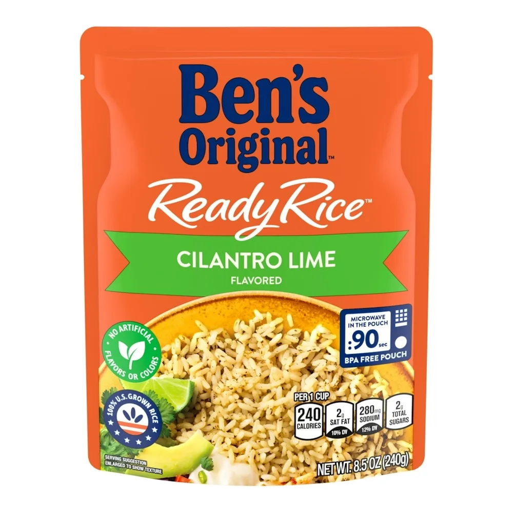 054800423446 BENS READY RICE CILANTRO LIME 8Z - Image 1