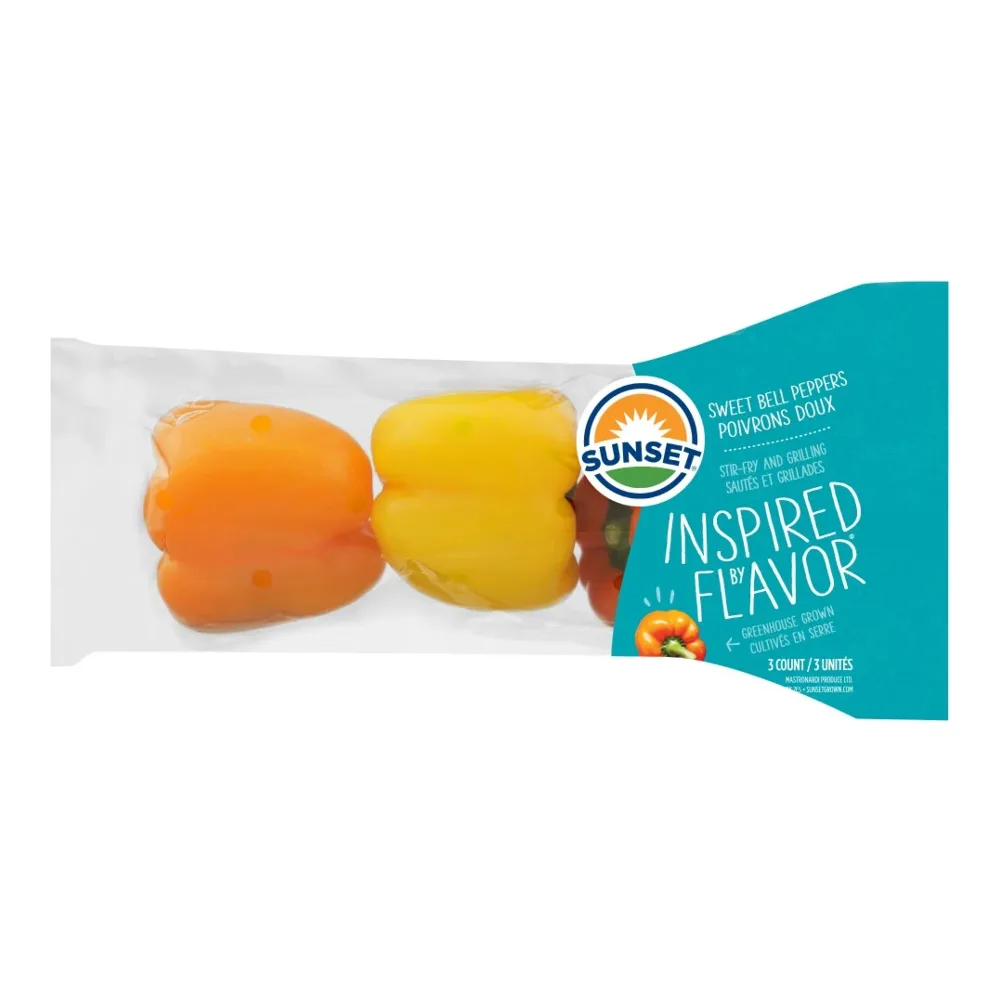 057836000049 SWEET BELL PEPPERS MULTICOLOR 3CT - Image 1