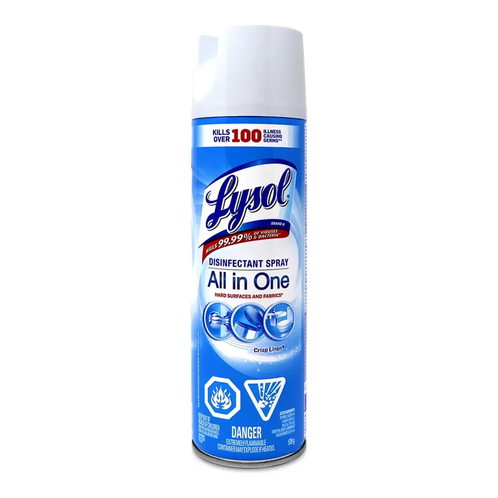 059631340528 LYSOL DISINFECTING LINEN SPRAY 12Z - Image 1