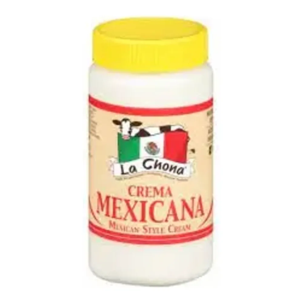 061659450608 LA CHONA CREMA MEXICANA 15Z - Image 1
