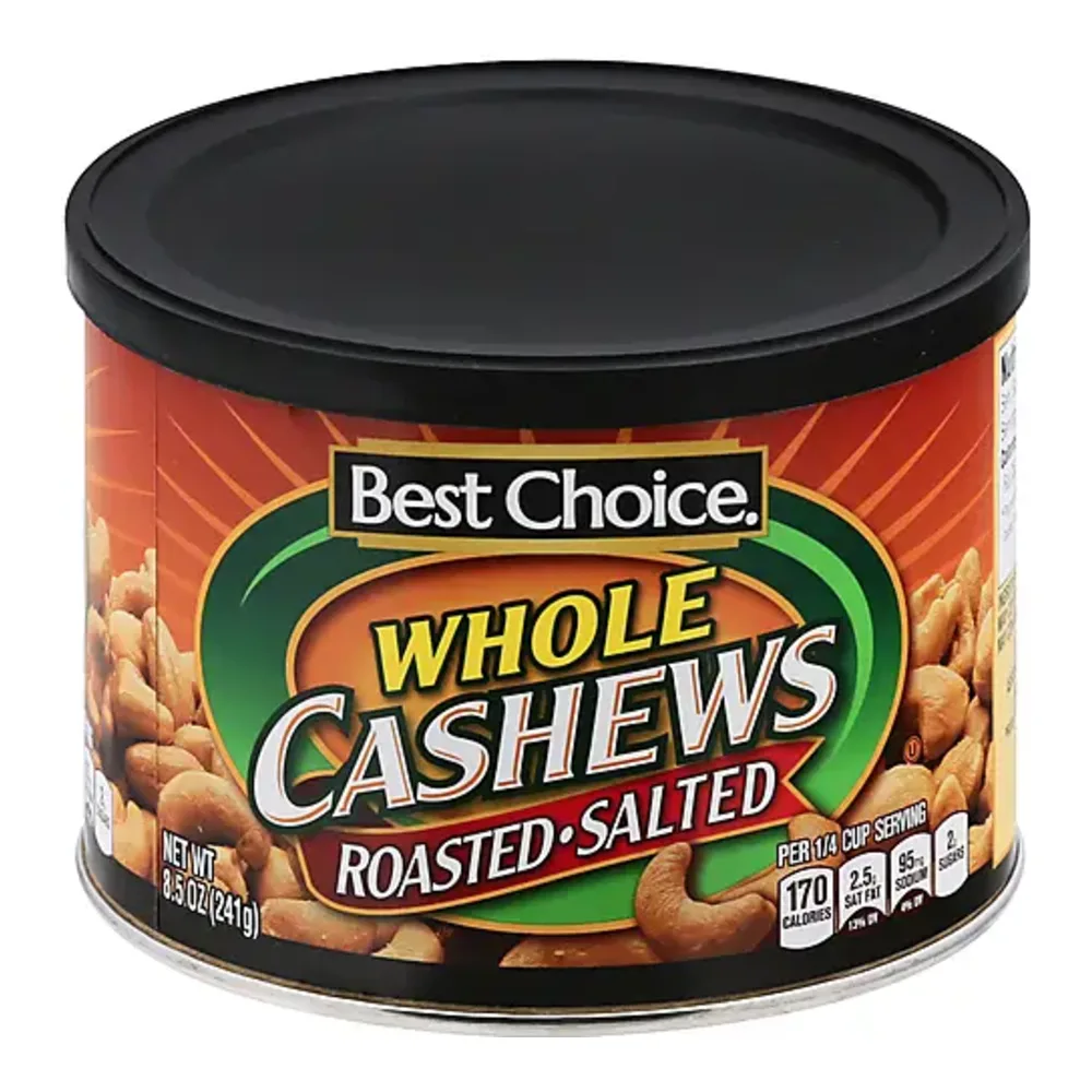 070038303794 BST-CH WHOLE CASHEWS 8Z - Image 1