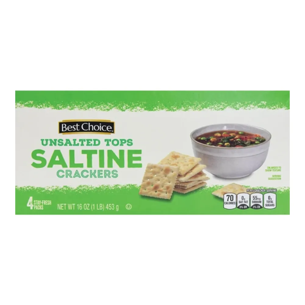 070038309499 BST-CH UNSALTED TOPS SALTINES 16Z - Image 1