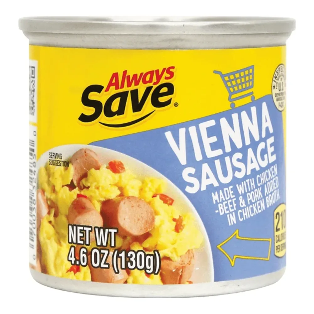 070038324850 ALWAYS SAVE VIENNA SAUSAGE 4Z - Image 1