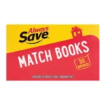 ALWAYS SAVE MATCH BOOKS 50CT
