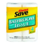 ALWAYS SAVE BATHROOM TISSUE 4RL