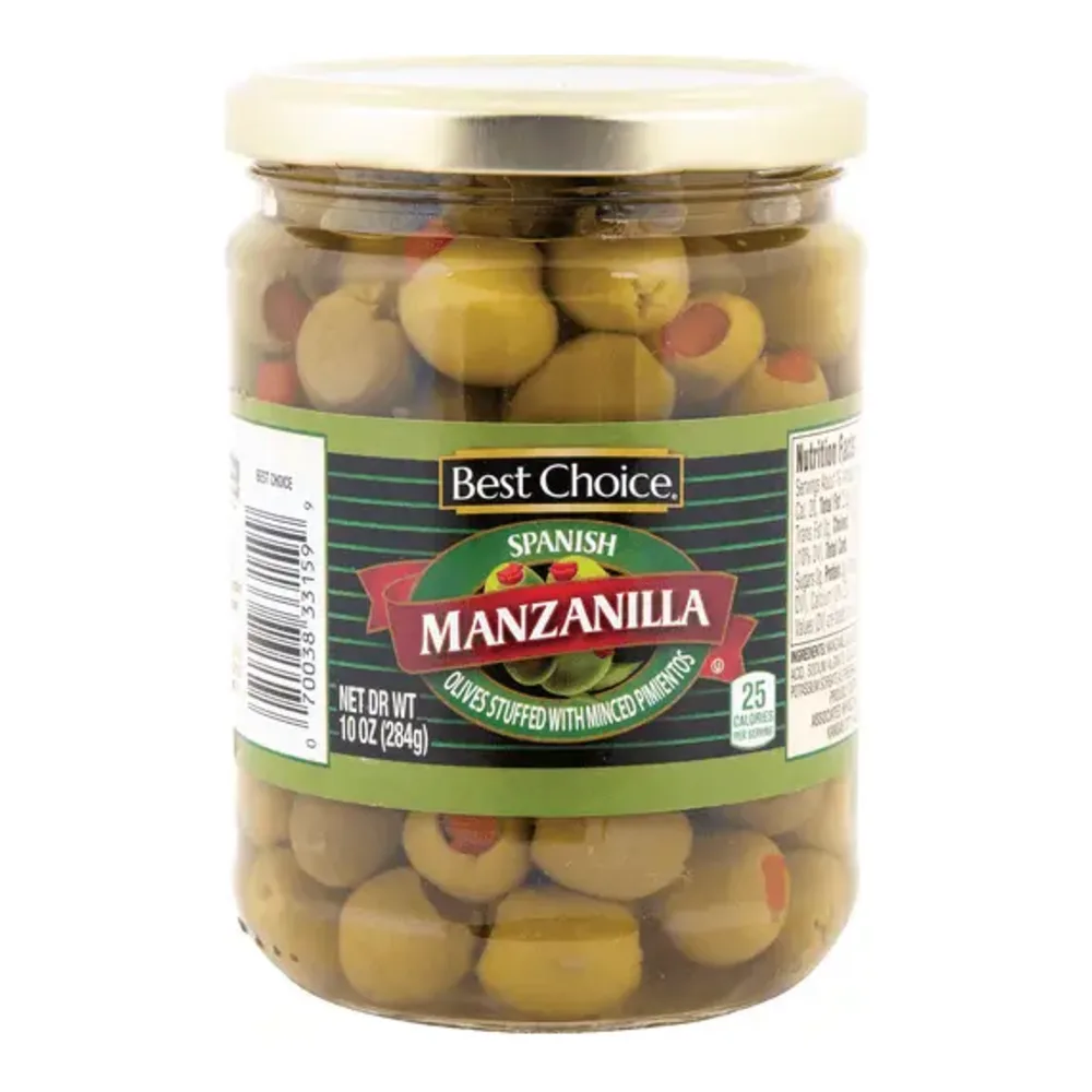 070038331599 BST-CH TS MANZANILLA OLIVES 10Z - Image 1