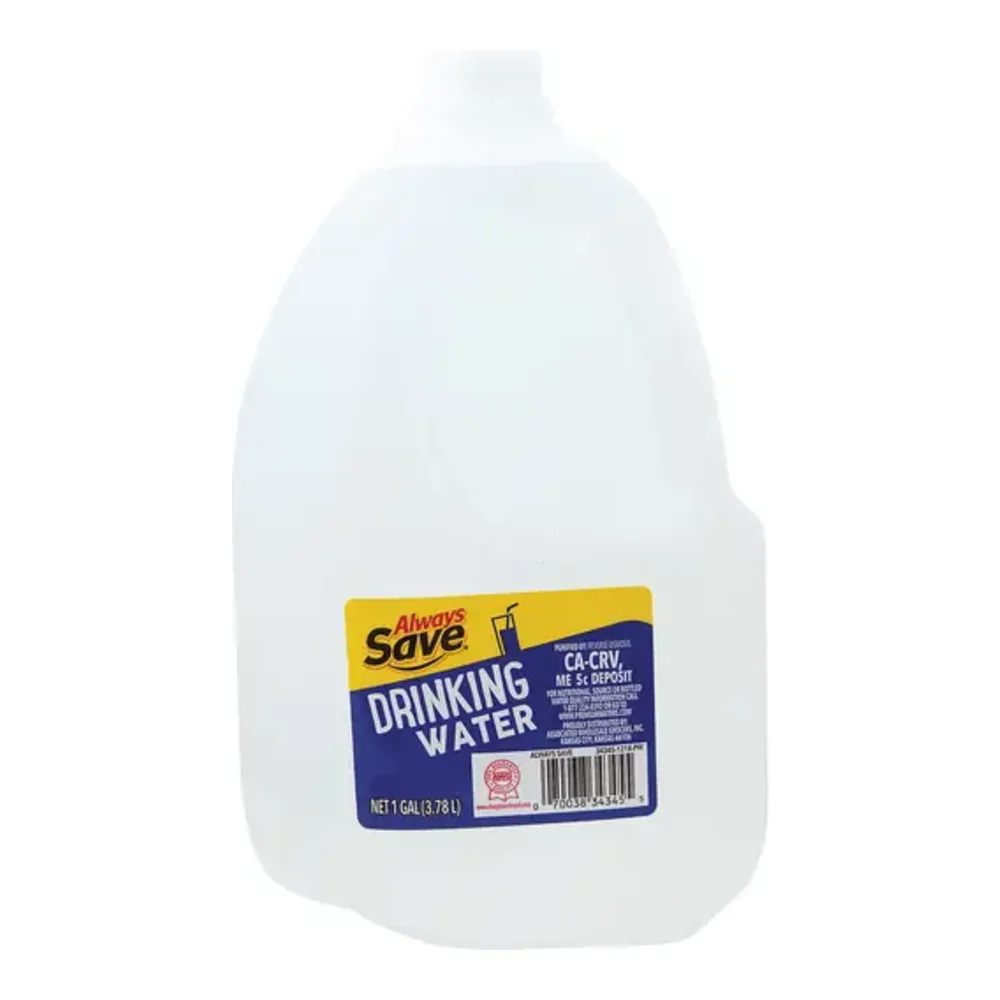 070038343455 ALWAYS SAVE DRINKING WATER 1GL - Image 1