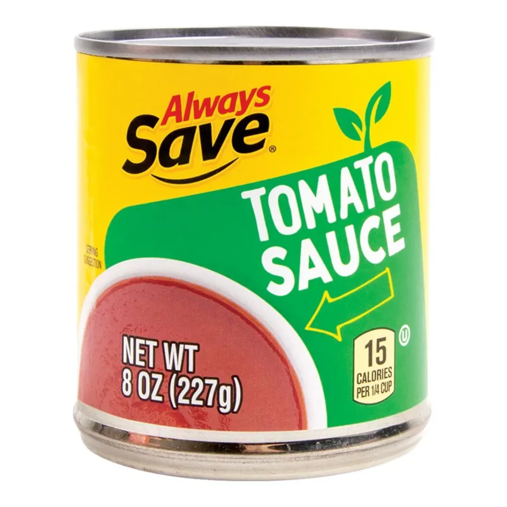 070038349655 ALWAYS SAVE TOMATO SAUCE 8Z - Image 1
