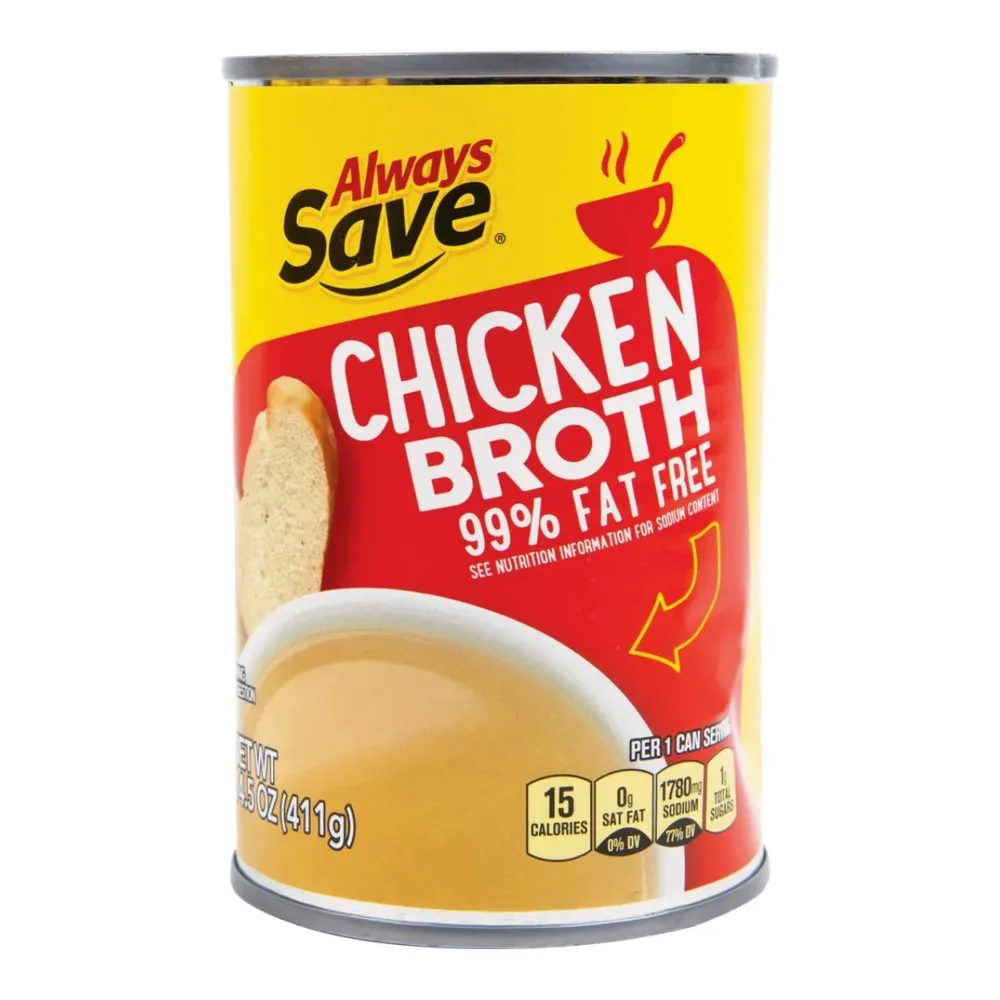 070038364061 ALWAYS SAVE CHICKEN BROTH 14.5Z - Image 1