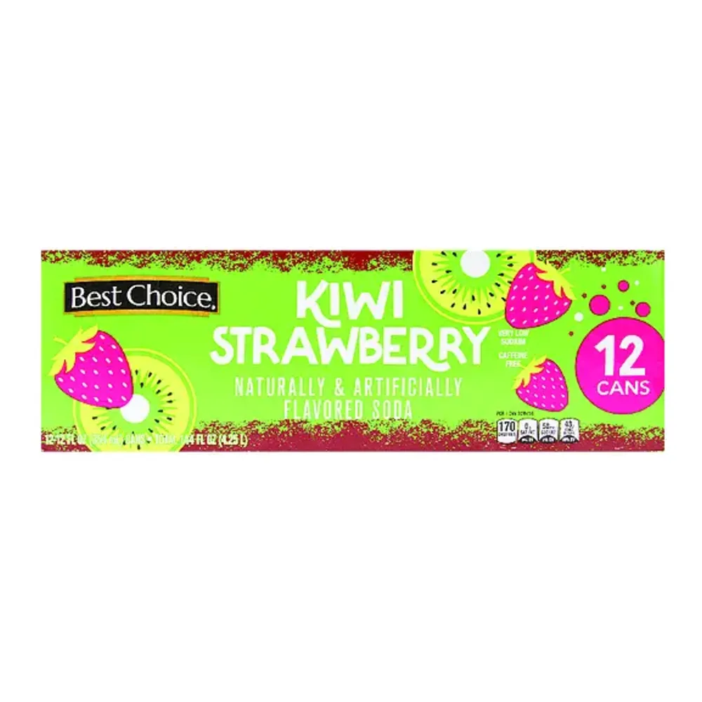 070038585275 BST-CH KIWI STRAWBERRY SODA 12Z-12PK - Image 1