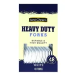 BST-CH HVY DTY FORKS 48CT