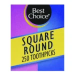BST-CH SQR/RND TOOTHPICKS 250CT