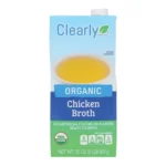 CLEARLY ORGANIC CHICKEN BROTH 32Z