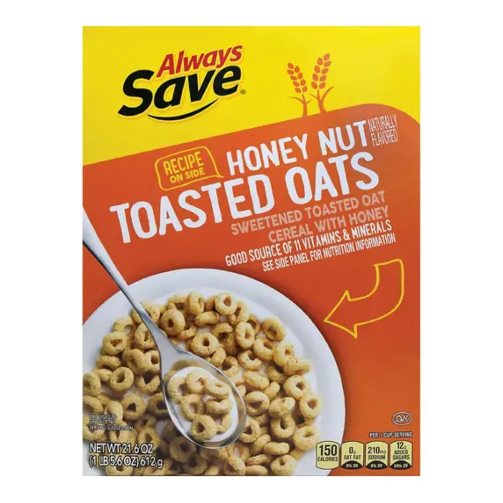 070038668220 AL SAVE HNY NUT OATS 21.6Z - Image 1